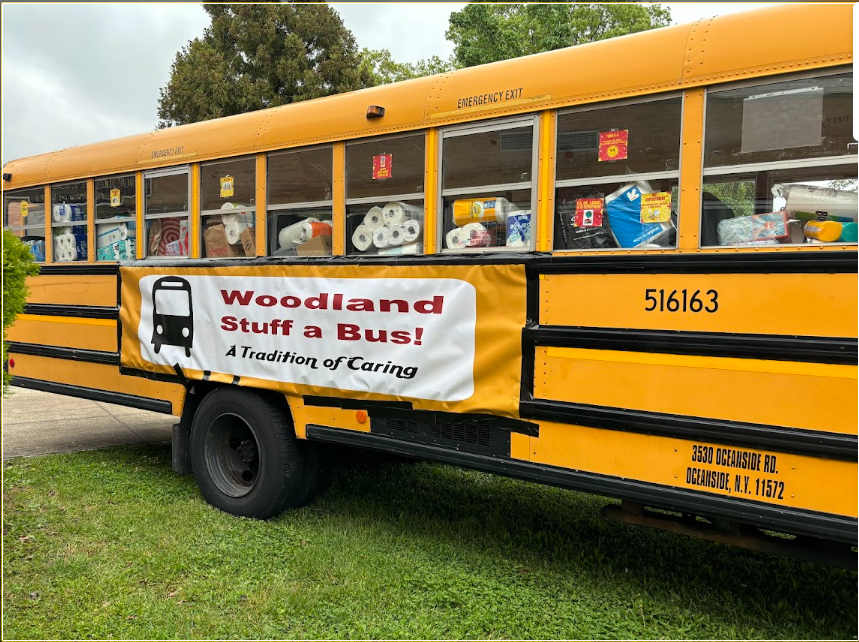 Woodland's Stuff a Bus Tradition Continues